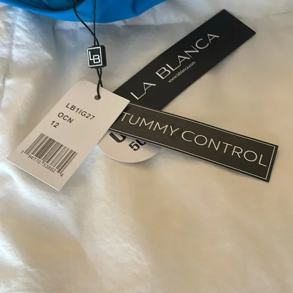 LA BLANCA swimsuit size 12 - Picture 3 of 8